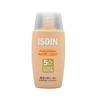 ضدآفتاب ایزدین مدل فیوژن واتر مجیک لایت SPF50
