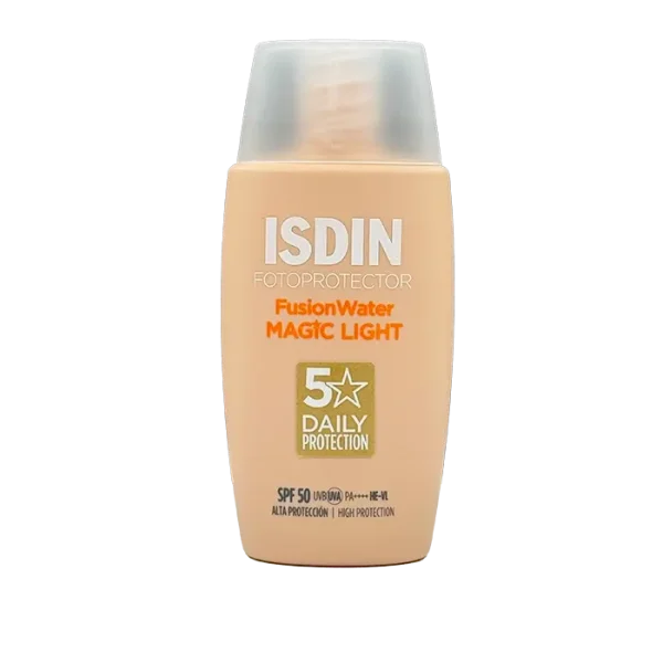 ضدآفتاب ایزدین مدل فیوژن واتر مجیک لایت SPF50