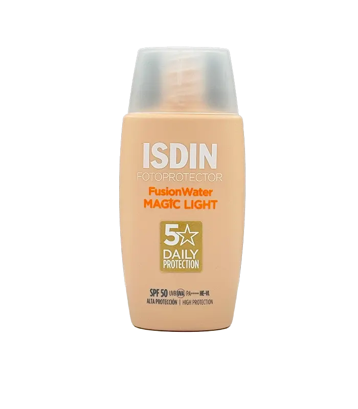 ضدآفتاب ایزدین مدل فیوژن واتر مجیک لایت SPF50