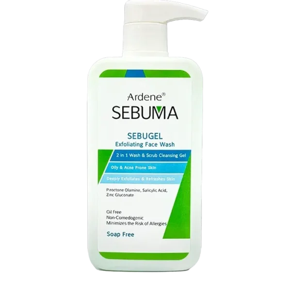 ژل شستشوی صورت سبوما مدل Sebugel