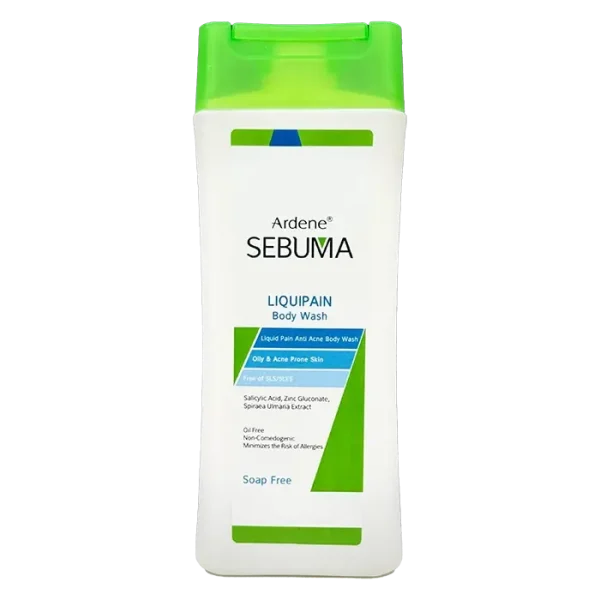 شوینده بدن ضدجوش سبوما مدل Liquipain