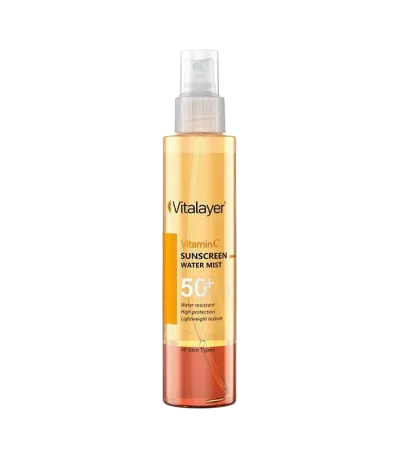 Vitalayer Vitamin C Sunscreen Water Mist SPF50+