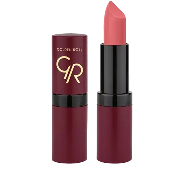 رژ لب گلدن رز مدل Velvet Matte