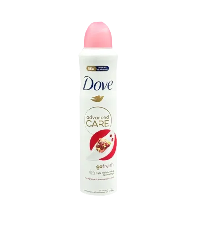 اسپری ضدتعریق داو رایحه انار و لیمویی مدل Go Fresh
