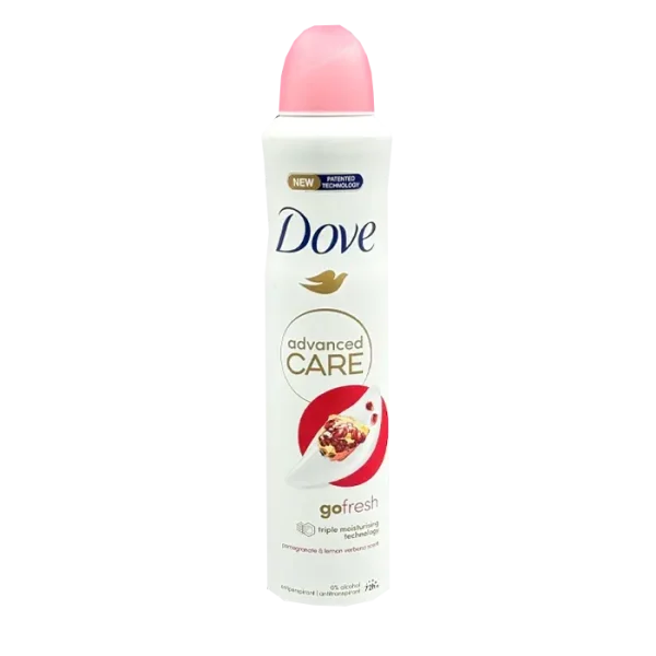 اسپری ضدتعریق داو رایحه انار و لیمویی مدل Go Fresh