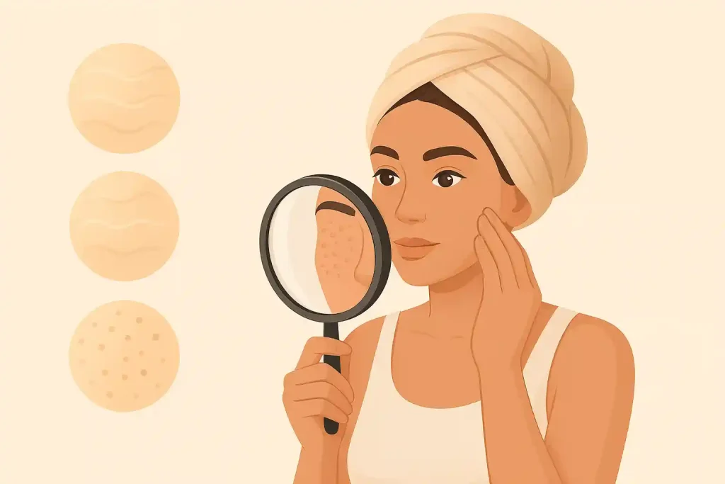 چطور نوع پوست خود را تشخیص دهیم؟ راهنمای جامع و خانگی