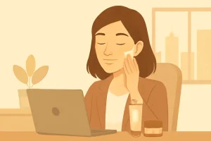روتین پوستی برای افراد شاغل