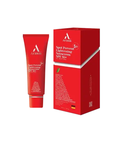 ضدآفتاب آراکسین Spot Prevent Lightening SPF 50