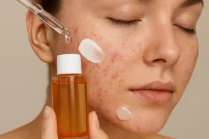 روتین روزانه و شبانه برای کاهش جای جوش