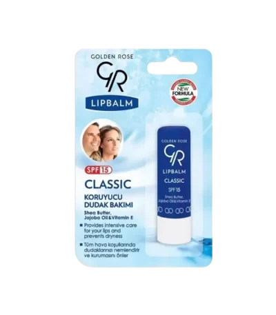 بالم لب گلدن رز مدل Classic SPF15