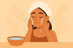  اشتباه شماره ۵: خوابیدن با آرایش