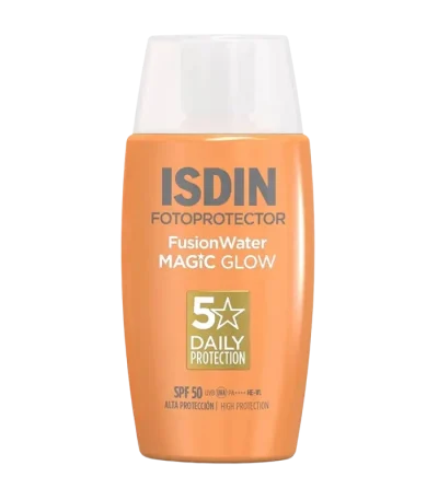 کرم ضدآفتاب ایزدین فیوژن واتر مجیک گلو SPF 50