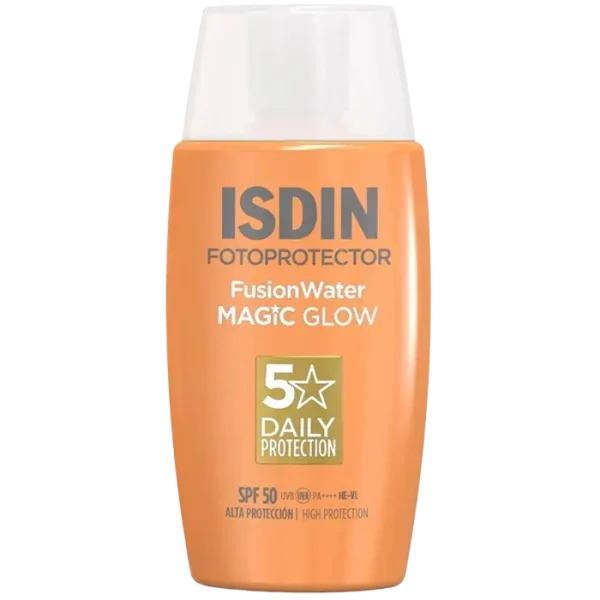 کرم ضدآفتاب ایزدین فیوژن واتر مجیک گلو SPF 50