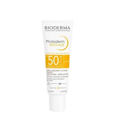 ضدآفتاب ضدلک بایودرما SPF50 مدل Photoderm Spot-Age