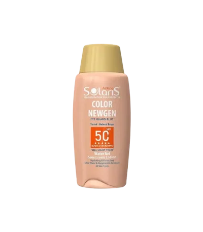 ضدآفتاب رنگی سولاریس مدل Color Newgen SPF 50