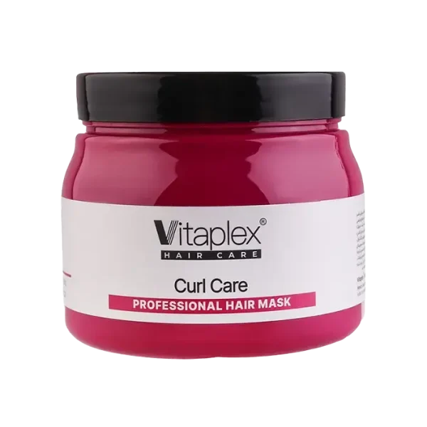 ماسک مو ویتاپلکس مدل CURL CARE مناسب برای موهای فر حجم 500 میلی‌لیتر