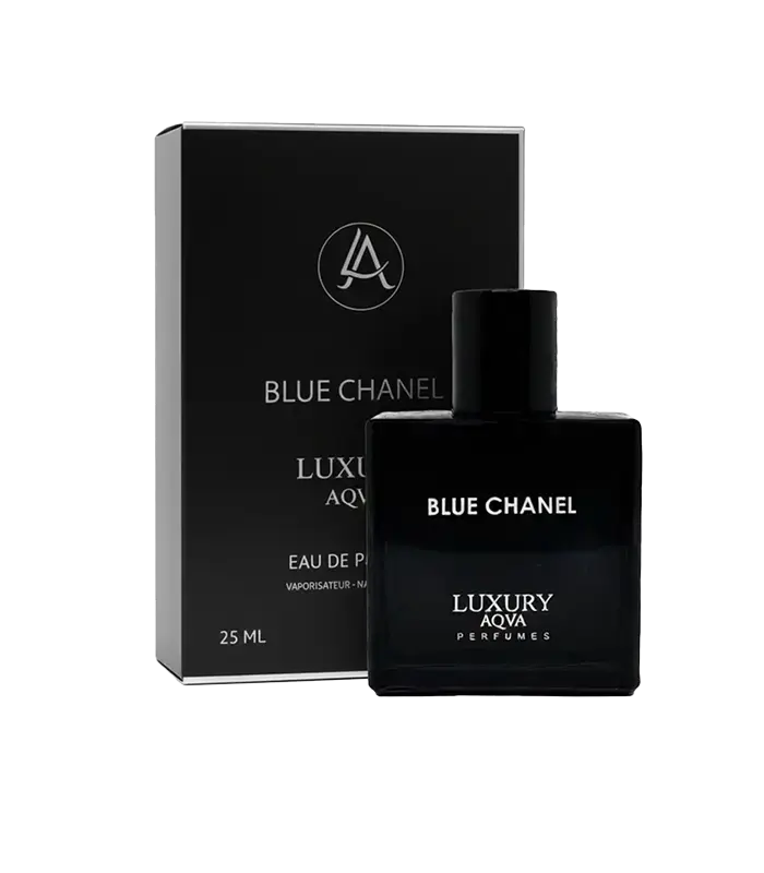 عطر جیبی مردانه لاکچری آکوا رایحه بلو شنل عطر جیبی مردانه لاکچری آکوا رایحه بلو شنل