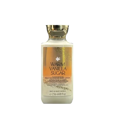لوسیون بدن بث اند بادی ورکز مدل Warm Vanilla Sugar