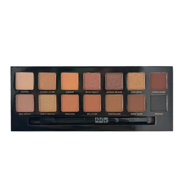 پالت سایه چشم ۱۴ رنگ Soft Touch Future Makeup