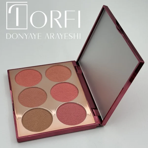 پالت رژگونه فیوچر میکاپ (Future Makeup) – مدل FU-4101 و FU-4103