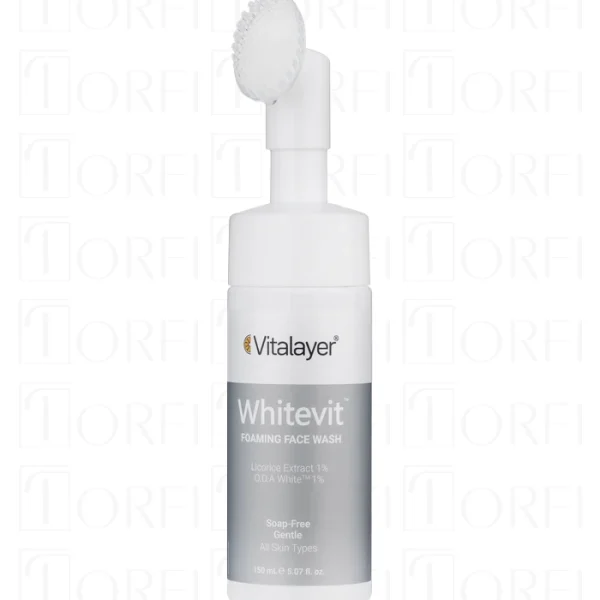 فوم شستشوی صورت روشن‌کننده وایت ویت ویتالیر (Vitalayer Whitevit Cleansing Foam)