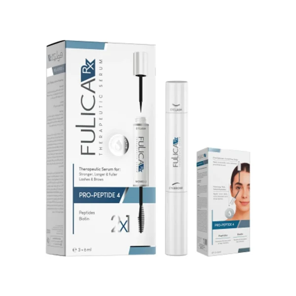 سرم تقویت‌کننده مژه و ابرو فولیکا آر ایکس (Fulica Rx) مدل پرو پپتاید ۴