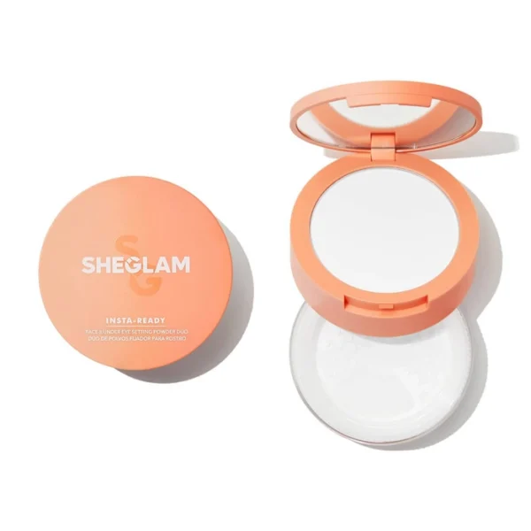پودر فیکس شیگلم مدل Baked Glow - رنگ Translucent | بافت بسیار نرم و درخشان