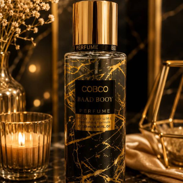 بادی اسپلش مدل Baad Booy برند COBCO - حجم ۲۵۰ میلی‌لیتر | رایحه جسورانه، پرانرژی و خیره‌کننده
