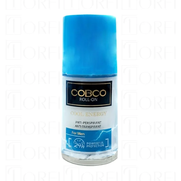 مام رولی مردانه کوبکو (COBCO) مدل COOL ENERGY - حجم ۷۵ میلی‌لیتر | حس خنک و انرژی‌بخش